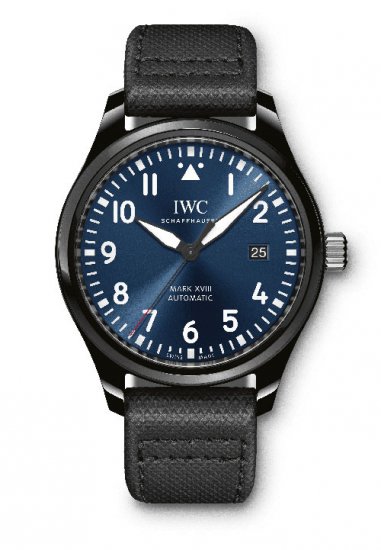 Swiss Replica IWC Pilots Mark XVIII Edition Laureus Sport For Good Foundation IW324703 Watch - Click Image to Close