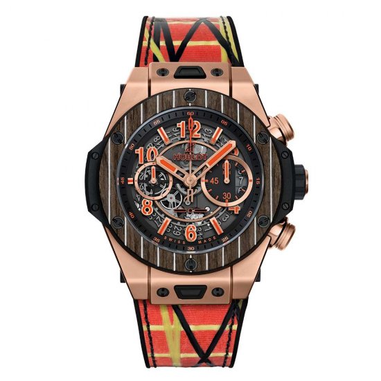 Copy Hublot Big Bang Unico Teak Italia Independent - Click Image to Close