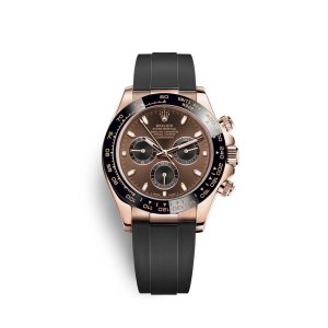 Fake Rolex Cosmograph Daytona 18 ct Everose gold M116515LN-0041 Chocolate, black Dial Watch