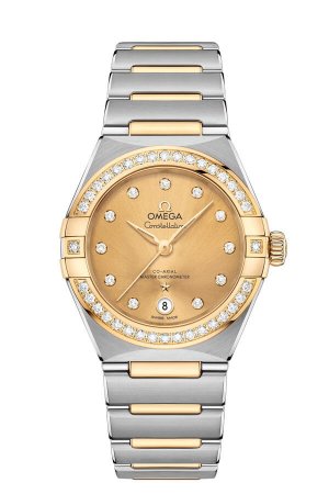 Fake OMEGA Constellation Steel yellow gold Anti-magnetic 131.25.29.20.58.001 Watch