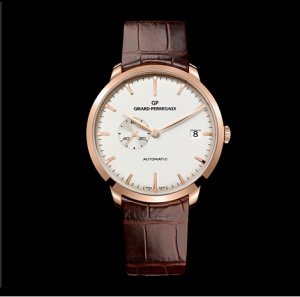 GIRARD-PERREGAUX 1966 Small Seconds and Date 49543-52-131-BKBA