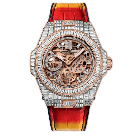 Copy Hublot Big Bang MECA-10 Nicky Jam High Jewellery - Click Image to Close