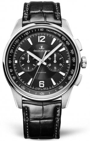 Swiss Replica Jaeger-LeCoultre 9028470 Polaris Chronograph Stainless Steel/Black/Alligator Watch