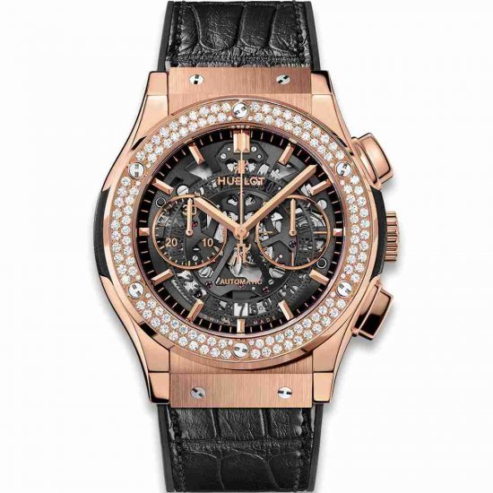 Swiss Replica Hublot Classic Fusion Aerofusion King Gold Diamonds 45mm 525.OX.0180.LR.1104 - Click Image to Close