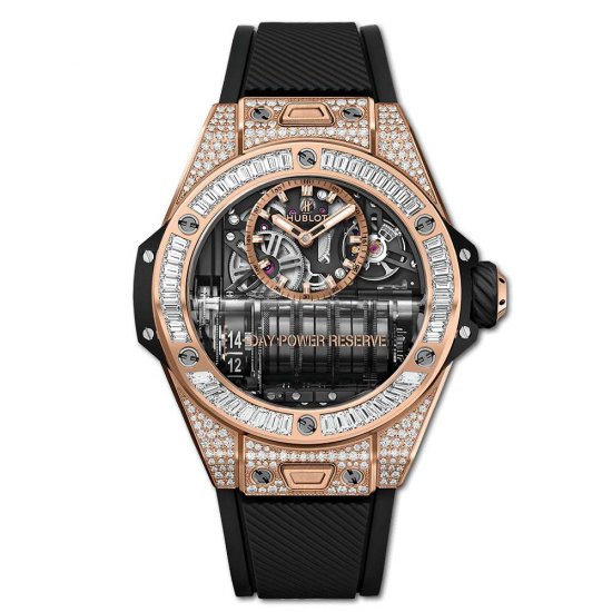 Copy Hublot Big Bang MP-11 Power Reserve 14 Days King Gold Jewellery - Click Image to Close