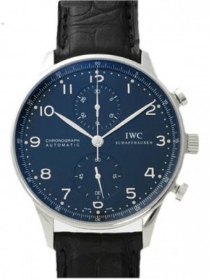 IWC Portuguese Chrono-Automatic Mens Wristwatch Model IW371438