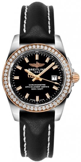 Fake Breitling Galactic 29 Stainless Steel / Rose Gold C7234853/BF32/477X/A12BA.1 Watch - Click Image to Close