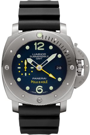 Swiss Replica Panerai Luminor Submersible 1950 3 Days GMT Automatic Titanio 47mm PAM00719