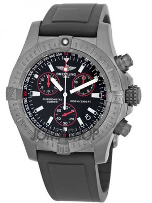 Breitling Avenger Seawolf Chrono Black Steel