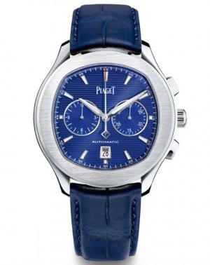 Fake Piaget Polo S Chronograph Automatic Blue Dial Men's Watch