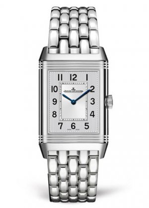 Swiss Replica Jaeger-LeCoultre 2538120 Reverso Classic Medium Stainless Steel/Silver/Bracelet Watch