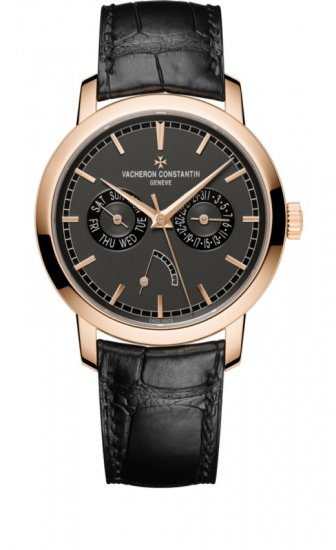 Swiss Replica Vacheron Constantin Traditionnelle day-date and power reserve 85290/000R-B405 Watch - Click Image to Close