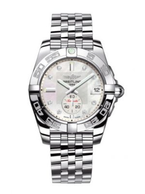 Fake Breitling Galactic 36 Automatic Stainless Steel / Pearl Diamond / Bracelet (A3733012.A717.376A) Watch