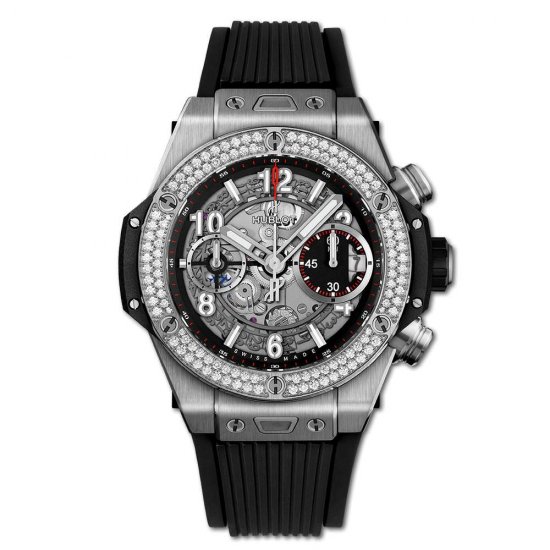 Copy Hublot Big Bang Unico Titanium Diamonds 42mm - Click Image to Close