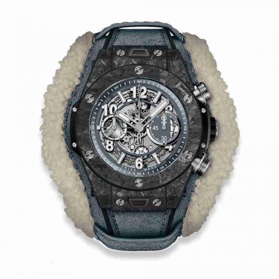 Swiss Replica Hublot Big Bang Unico Frosted Carbon 45mm 411.QK.7170.VR.ALP18 - Click Image to Close