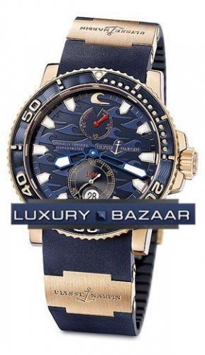 Ulysse Nardin Blue Surf (RG / Blue / Rubber) 266-36LE-3
