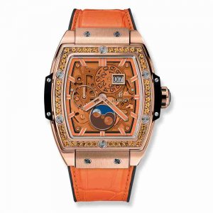 Swiss Replica Hublot Spirit Of Big Bang Moonphase King Gold Orange 42mm 647.OX.5381.LR.1206