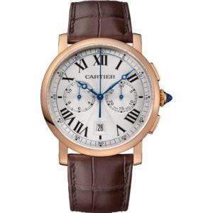 Copy Cartier Rotonde Automatic Mechanical Winding W1556238 Mens Watch