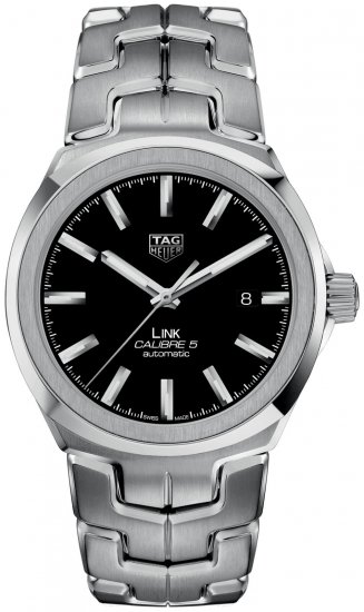 Swiss Replica Tag Heuer Link Automatic Black Dial Mens Watch - Click Image to Close