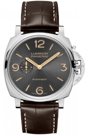 Swiss Replica Panerai Luminor Due 3 Days Automatic Acciaio 45mm PAM00739 Watch - Click Image to Close