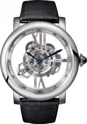 Rotonde de Cartier Astrotourbillon skeleton watch W1556250