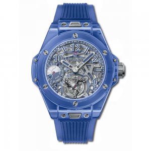 Copy Hublot Big Bang Tourbillon Power Reserve 5 days Blue Sapphire