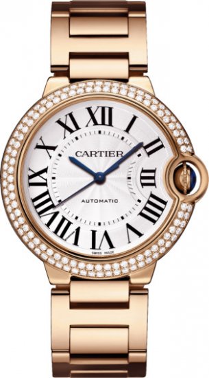 Cartier Ballon Bleu de Automatic Ladies replica Watch WJBB0005 - Click Image to Close