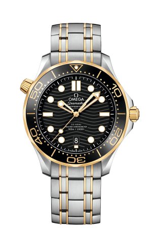 Fake OMEGA Seamaster Steel yellow gold Chronometer 210.20.42.20.01.002 Watch