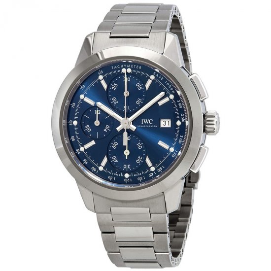 Swiss Replica IWC Ingenieur Chronograph Automatic Blue Dial Mens IW380802 Watch - Click Image to Close