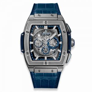 Swiss Replica Hublot Spirit of Big Bang Titanium Blue 45mm 601.NX.7170.LR