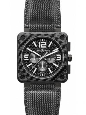 Bell & Ross BR01-94 Chronograph 46mm Watch BR01-94 Carbon Fiber