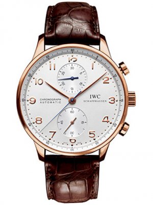 IWC Portuguese Chrono-Automatic Mens Wristwatch Model IW371402