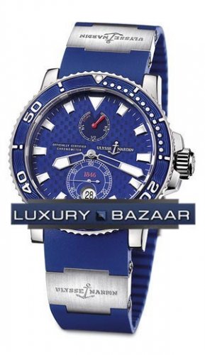 Ulysse Nardin Maxi Marine Diver Limited Edition (WG / Blue / Rub