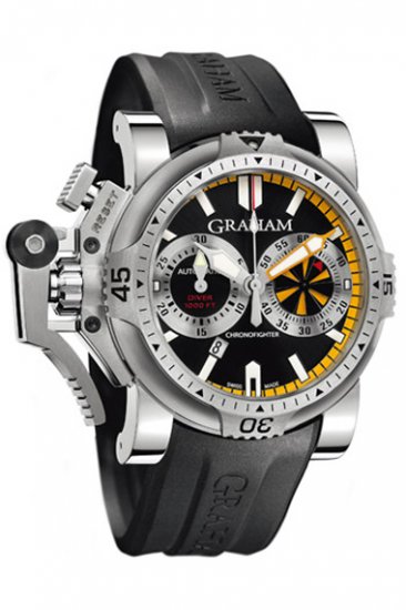 Graham Chronofighter Oversize Diver Turbo Mens watch 2OVES.B15A - Click Image to Close