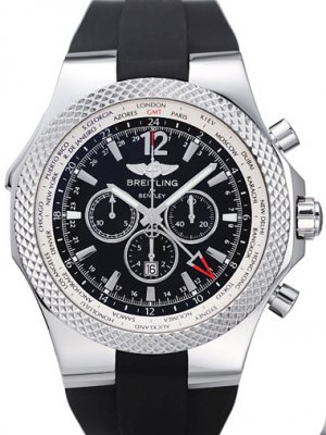 Breitling Bentley GMT Chronograph Watch a4736212/b919-1RD