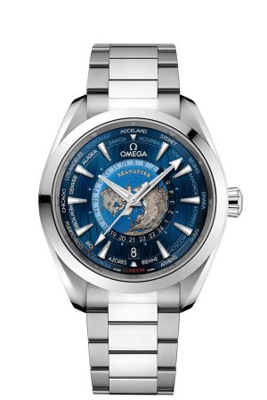 Fake OMEGA Seamaster Worldtimer 220.10.43.22.03.001 Watch