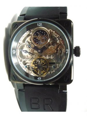 Bell & Ross BR02 MOON PHASE TOURBILLION SEE ENGINE