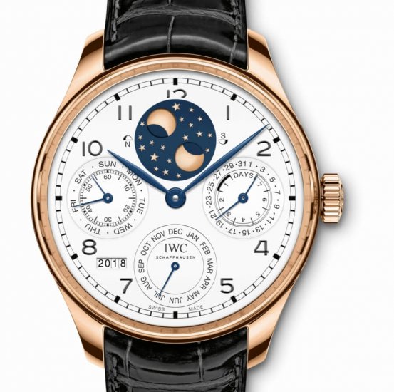 Swiss Replica IWC Portugieser Perpetual Calendar Tourbillon Edition 150 Yearswatch IW504501 Watch - Click Image to Close