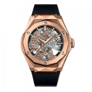 Copy Hublot Classic Fusion Tourbillon Power Reserve 5 days Orlinski King Gold