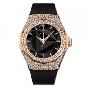 Copy Hublot Classic Fusion Orlinski King Gold Pave