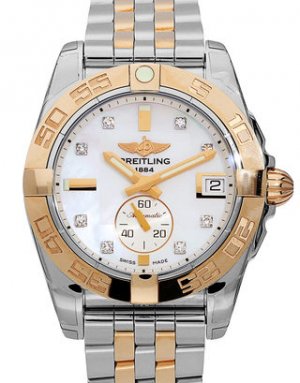 Fake Breitling Galactic C3733012/A725/376C Women 36 mm Steel and Rose Gold Automatic Watch