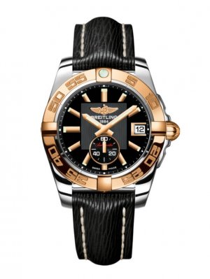 Fake Breitling Galactic 36 Automatic Stainless Steel / Rose Gold / Volcano Black / Sahara (C3733012/BA54/213X/A16BA.1) Watch