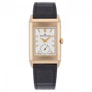 Swiss Replica Jaeger LeCoultre Reverso Tribute Duoface Mens Hand Wound Watch