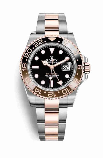 Swiss Replica Rolex GMT-Master II Everose gold - Click Image to Close