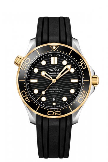 Fake OMEGA Seamaster Steel yellow gold Chronometer 210.22.42.20.01.001 Watch - Click Image to Close