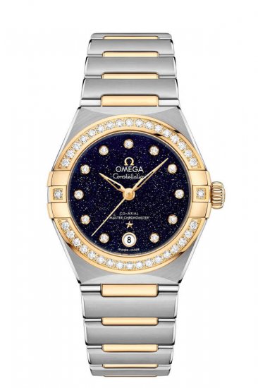 Fake OMEGA Constellation Steel yellow gold Anti-magnetic 131.25.29.20.53.001 Watch - Click Image to Close