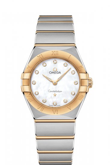 Fake OMEGA Constellation Steel yellow gold Diamonds 131.20.28.60.55.002 Watch - Click Image to Close