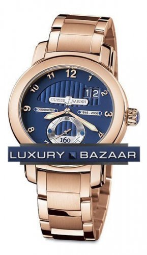 Ulysse Nardin Anniversary 160 (RG / Blue / RG) 1602-100-8