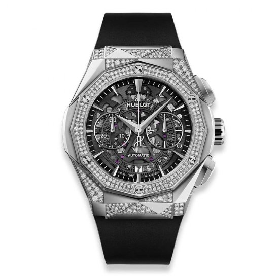 Copy Hublot Classic Fusion Aerofusion Chronograph Orlinski Titanium Alternative Pave - Click Image to Close