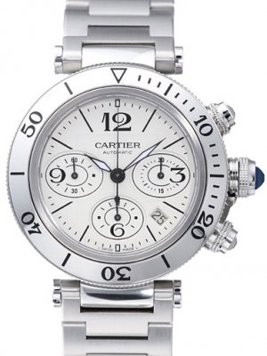 Cartier Pasha Seatimer Chronograph w31089m7 Watch